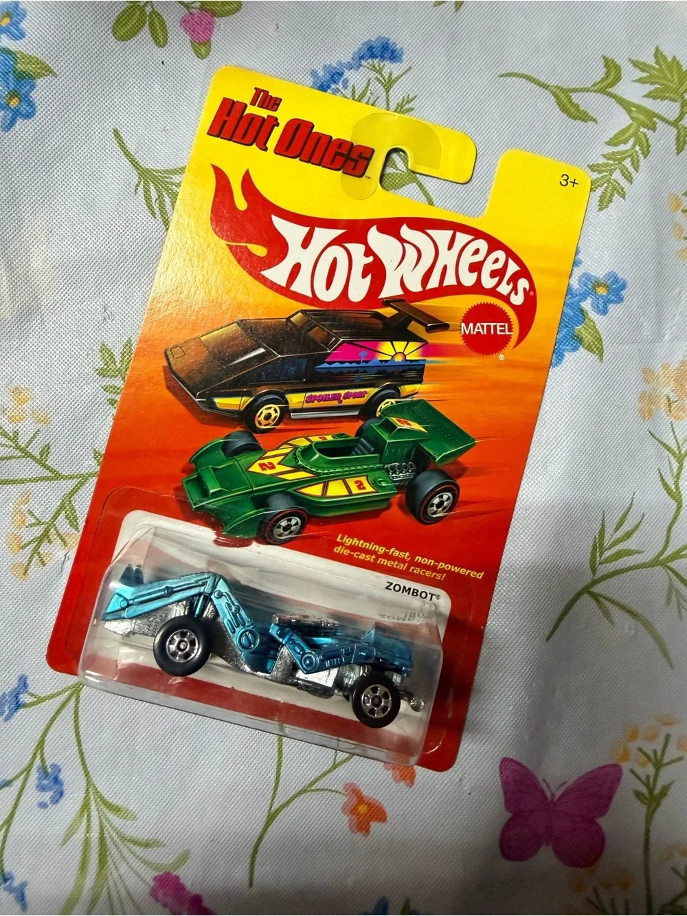 Hot Wheels Kids Die-Cast Car - Metallic Blue Zombot